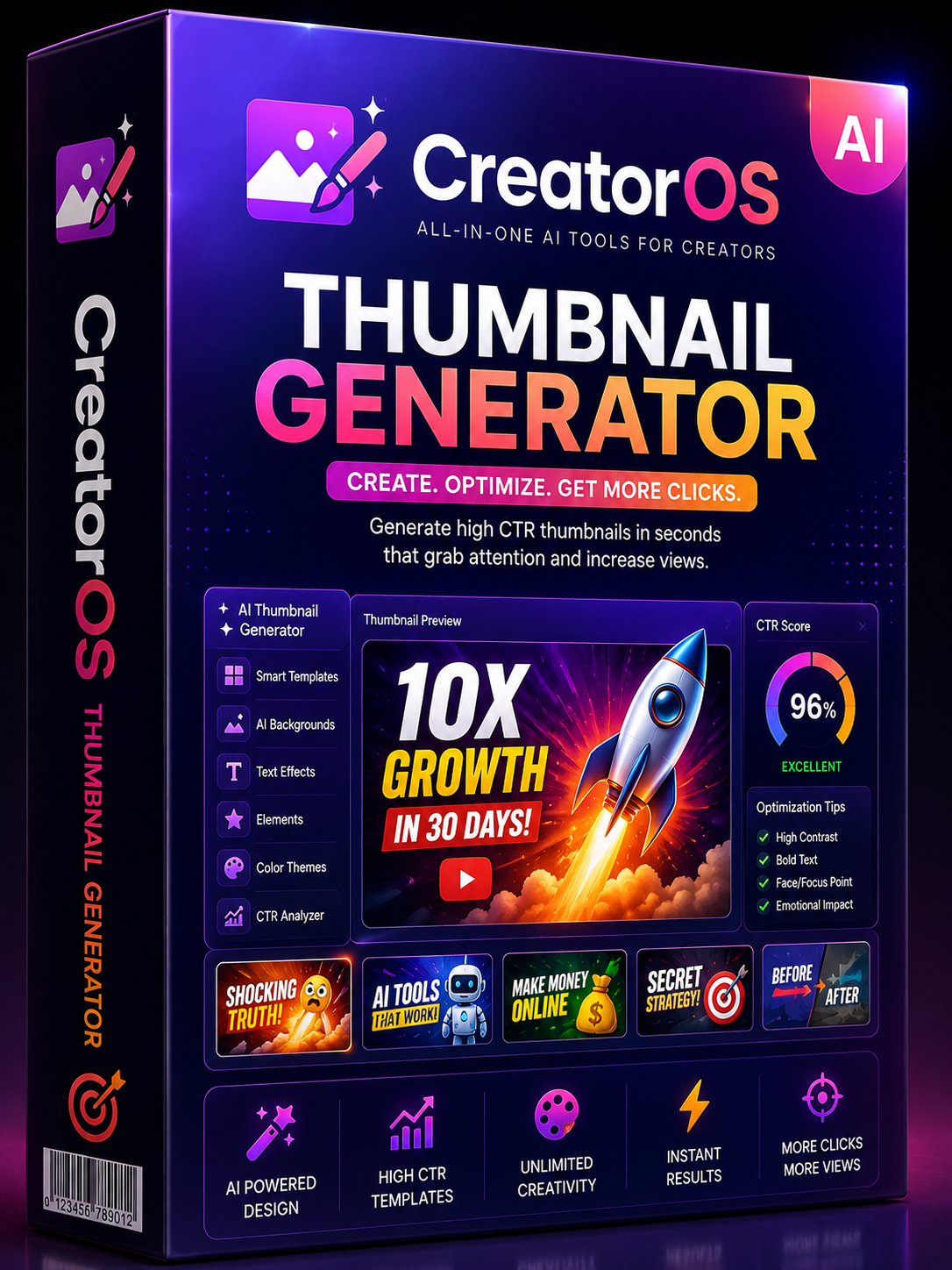 CreatorOS Thumbnail Generator